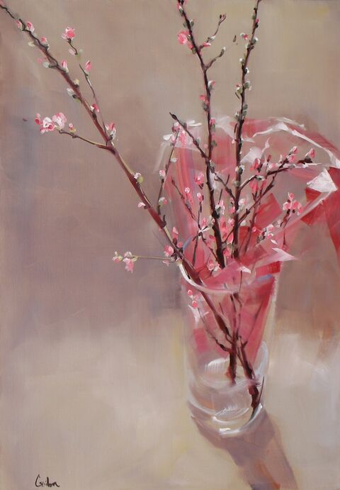 "Un air de printemps" Huile sur toile, 116 x 81 cm
VENDU